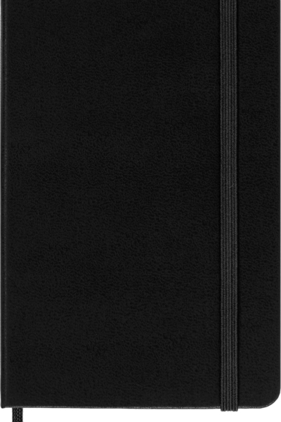 Carnet Classic Poche Couverture rigide Noir