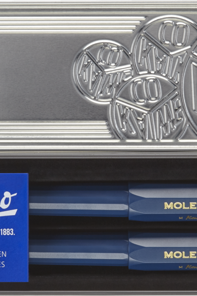 Set Moleskine x Kaweco : Plume & Bille (Corps bleu)