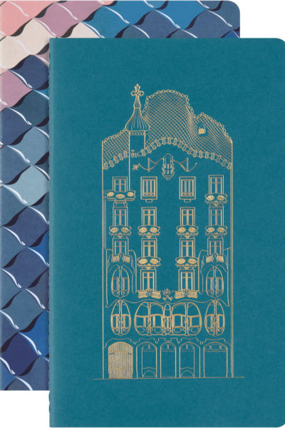 Cahiers Journal (lot de 2) Collection CASA BATLLO