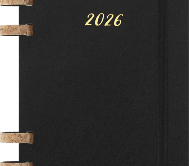 Agenda 2026 Semainier Large Spiral Couverture Kraft