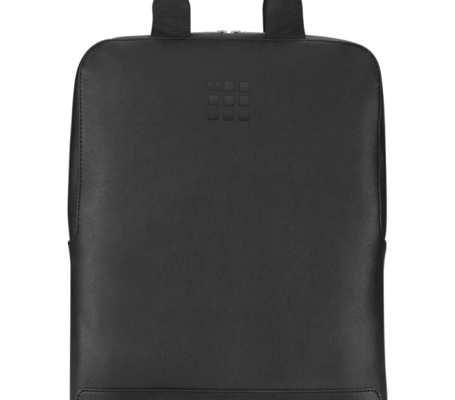Sac à dos Slim Ordinateur Classic Noir Vertical Féminin