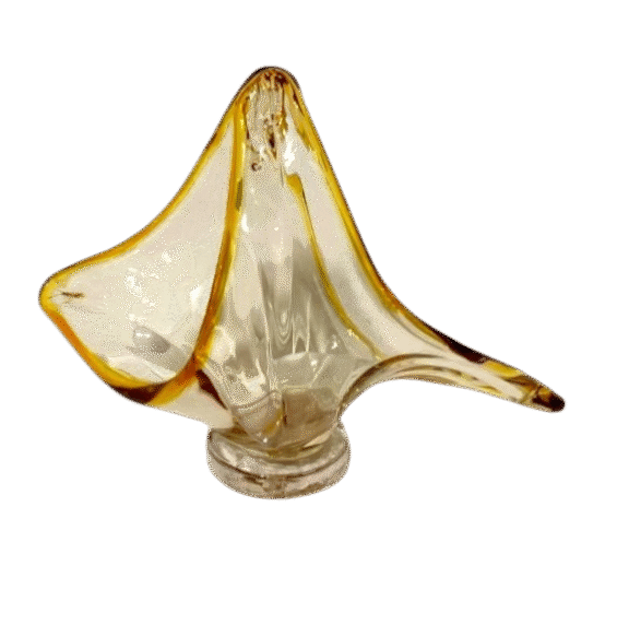 Coupe sculpturale étoile de mer MURANO